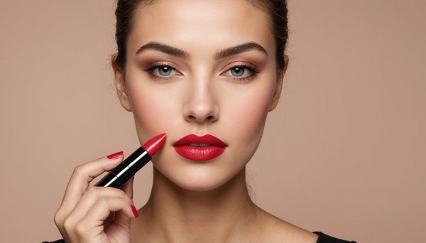 Comment bien appliquer un rouge à lèvres sur des lèvres sèches