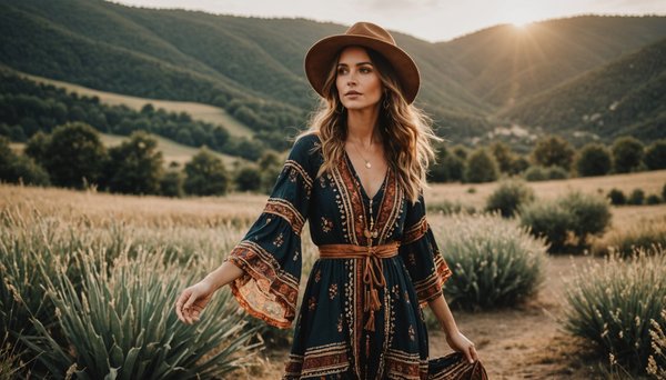 Les tendances robes bohème chic : styles et couleurs à explorer